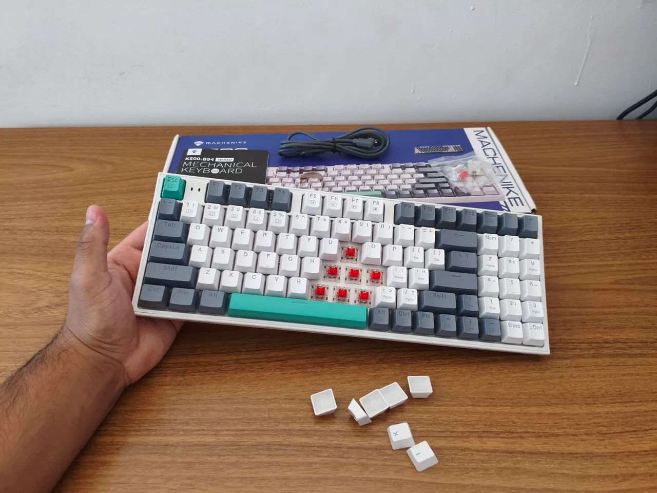 Teclado mecânico K500  - Foto 2