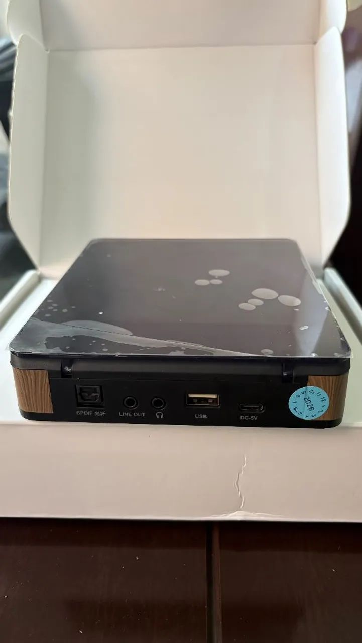 CD Player com Bluetooth, USB e Saída Óptica - Novo - Foto 2