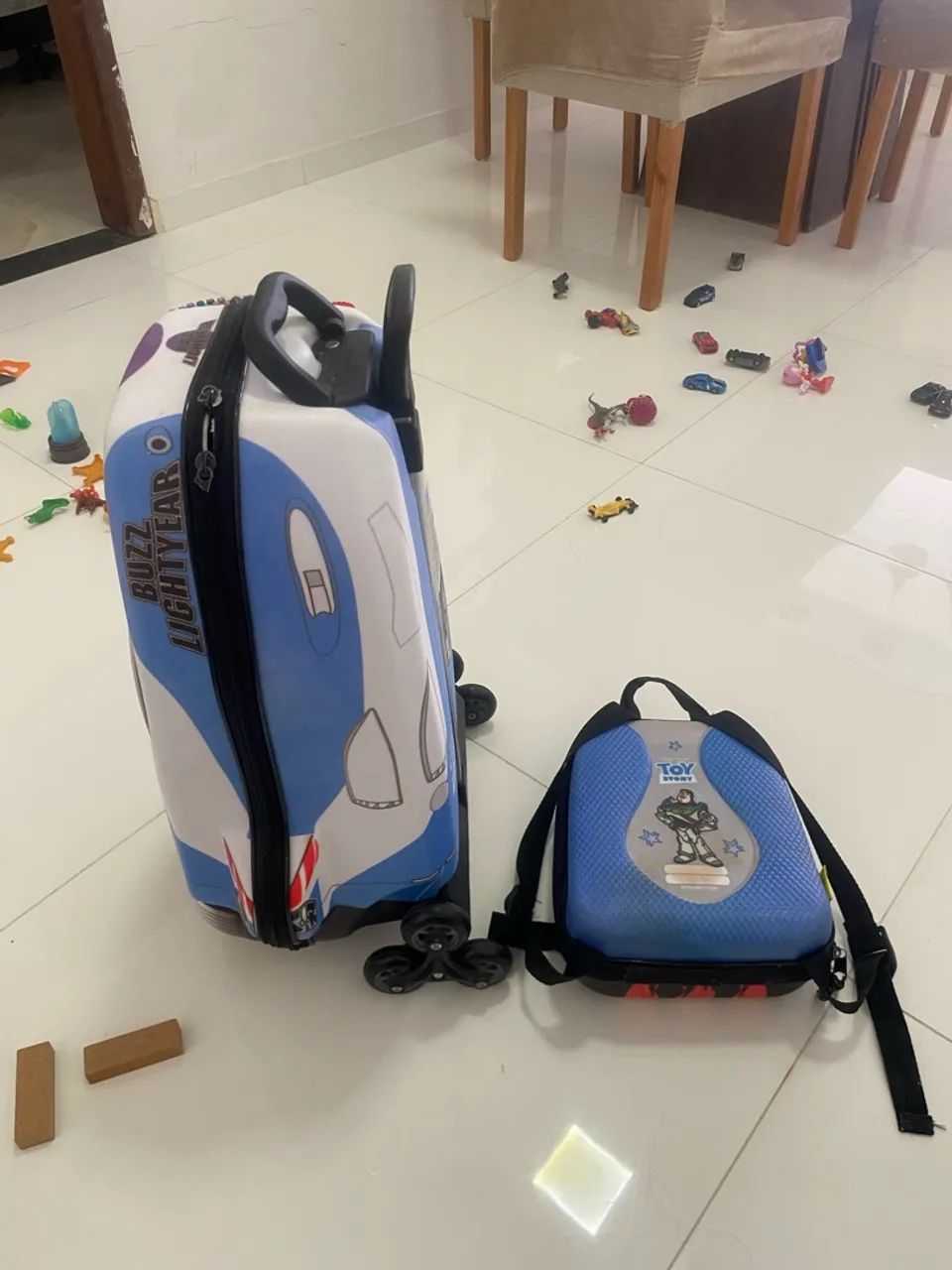 Mochila e lancheira Buzz lightyeah - Foto 2