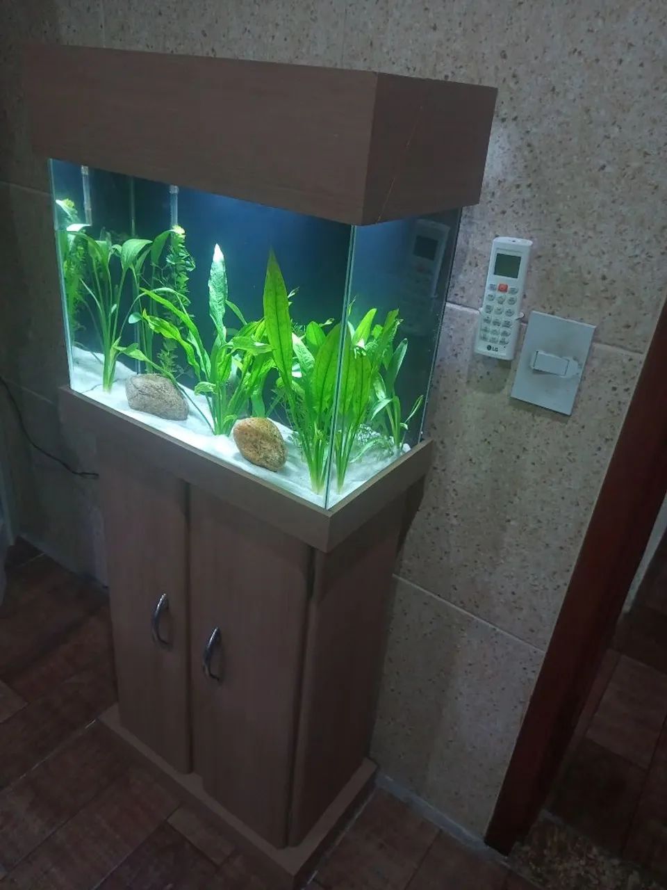 Vendo lindo aquário com móvel completo  - Foto 3