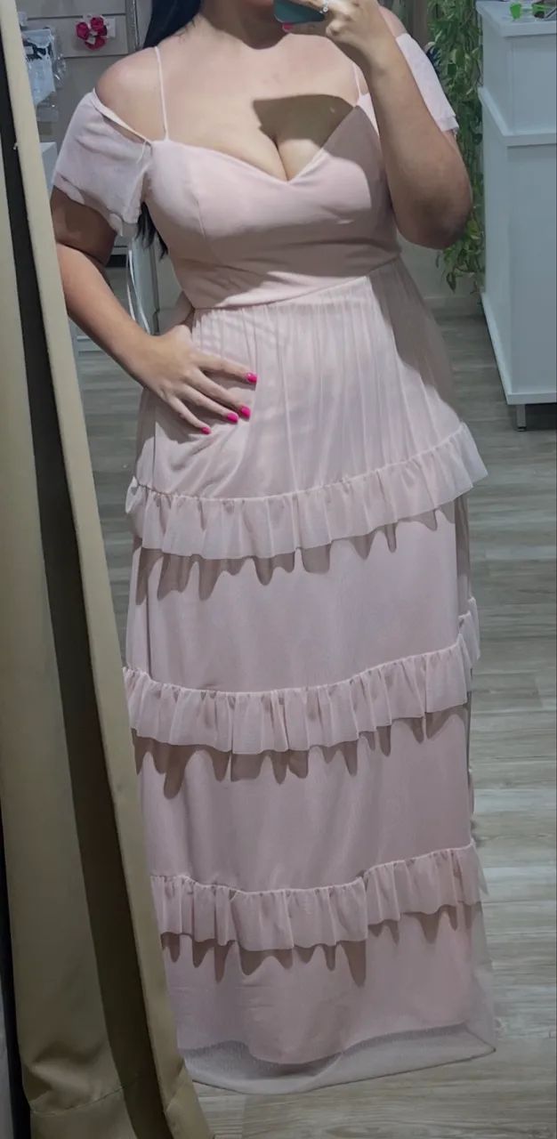 Vestido yunire rosa claro - M