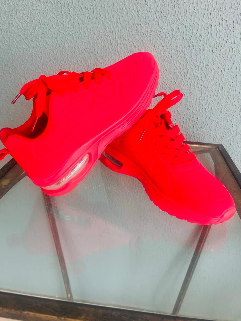 Tênis vermelho tomate - Foto 3