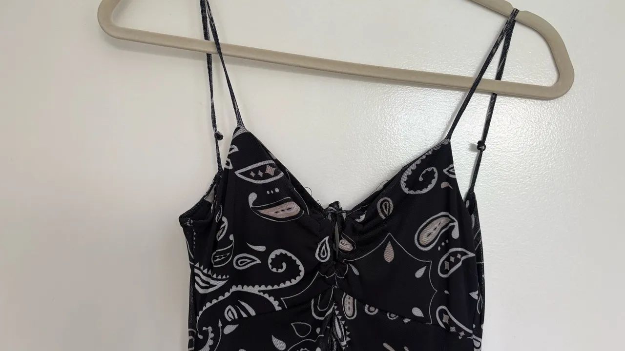 Vestido longo em tule - Foto 3