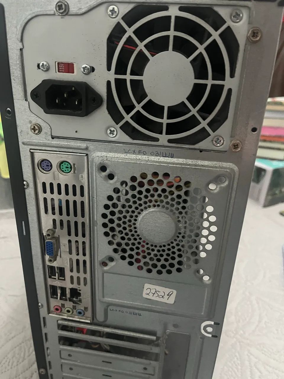 Computador Antigo CPU Preta para Sucata / Retirada de Peças - Foto 3