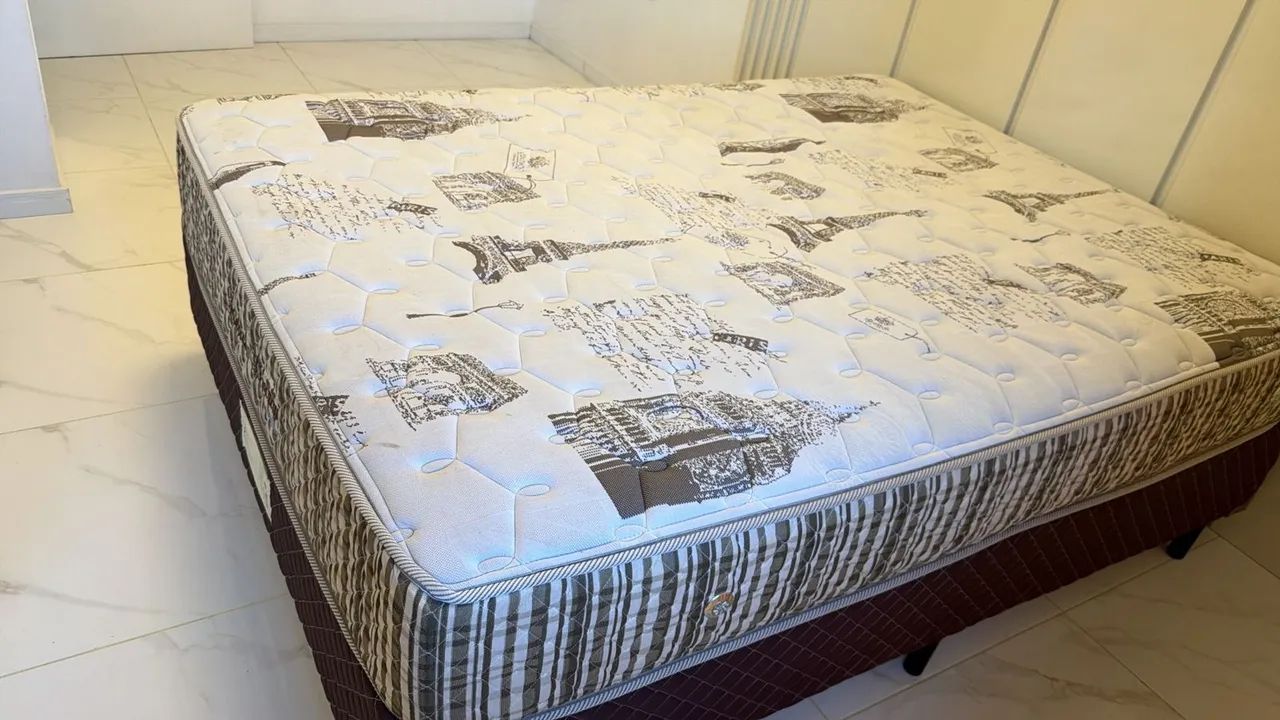 Cama + Box Casal