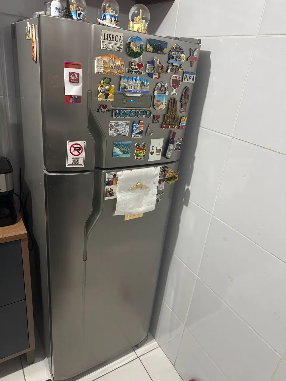 Geladeira DFX39 inox 