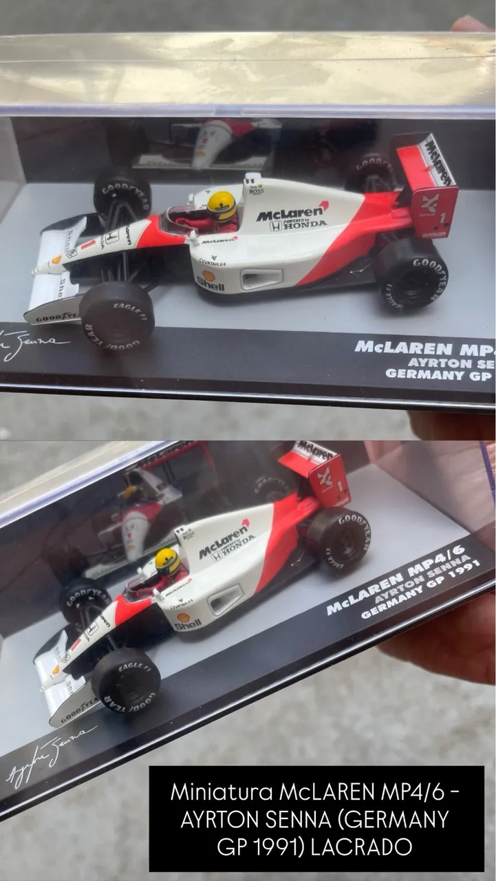 Miniatua Vodafone Mclaren Mercedes Mp4/26 Spark 1/43 - Hobbies e
