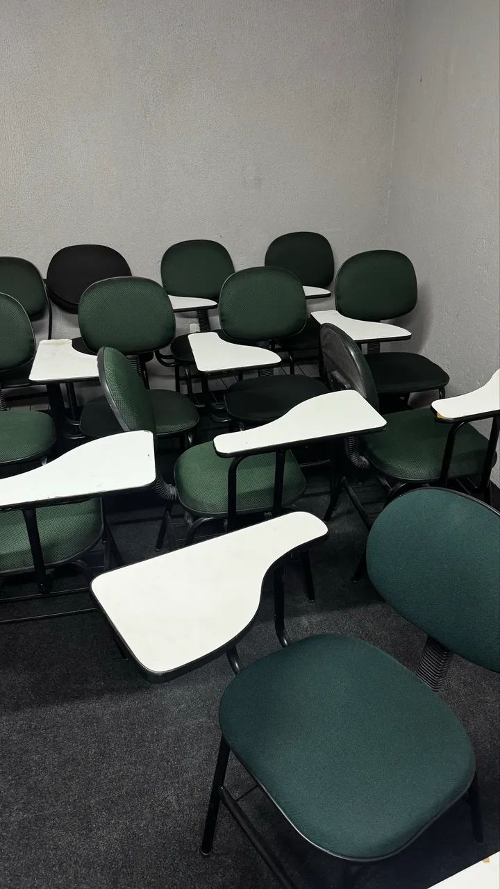 Cadeira escolar universitária com braço  - Foto 4