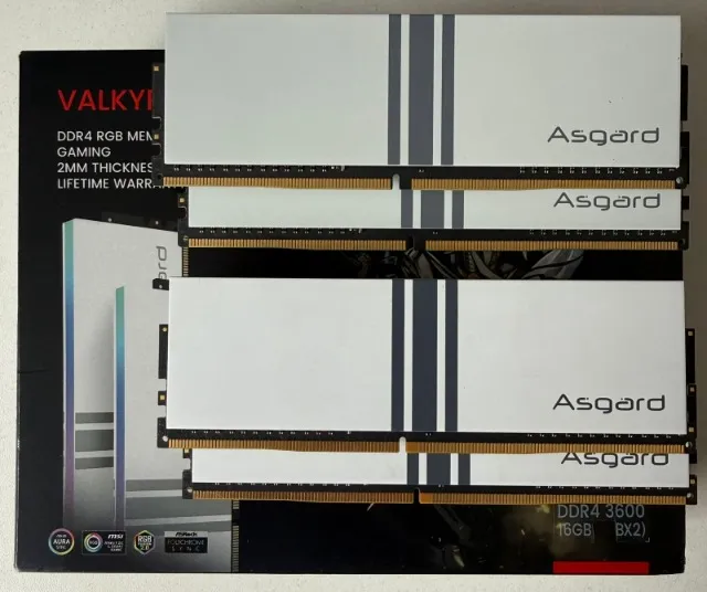 MEMORIAS RAM ASGARD 32GB (2X16) 3600 MHZ - Memória RAM - São MEMORIAS RAM ASGARD 32GB (2X16) 3600 MHZ - Memória RAM - São
