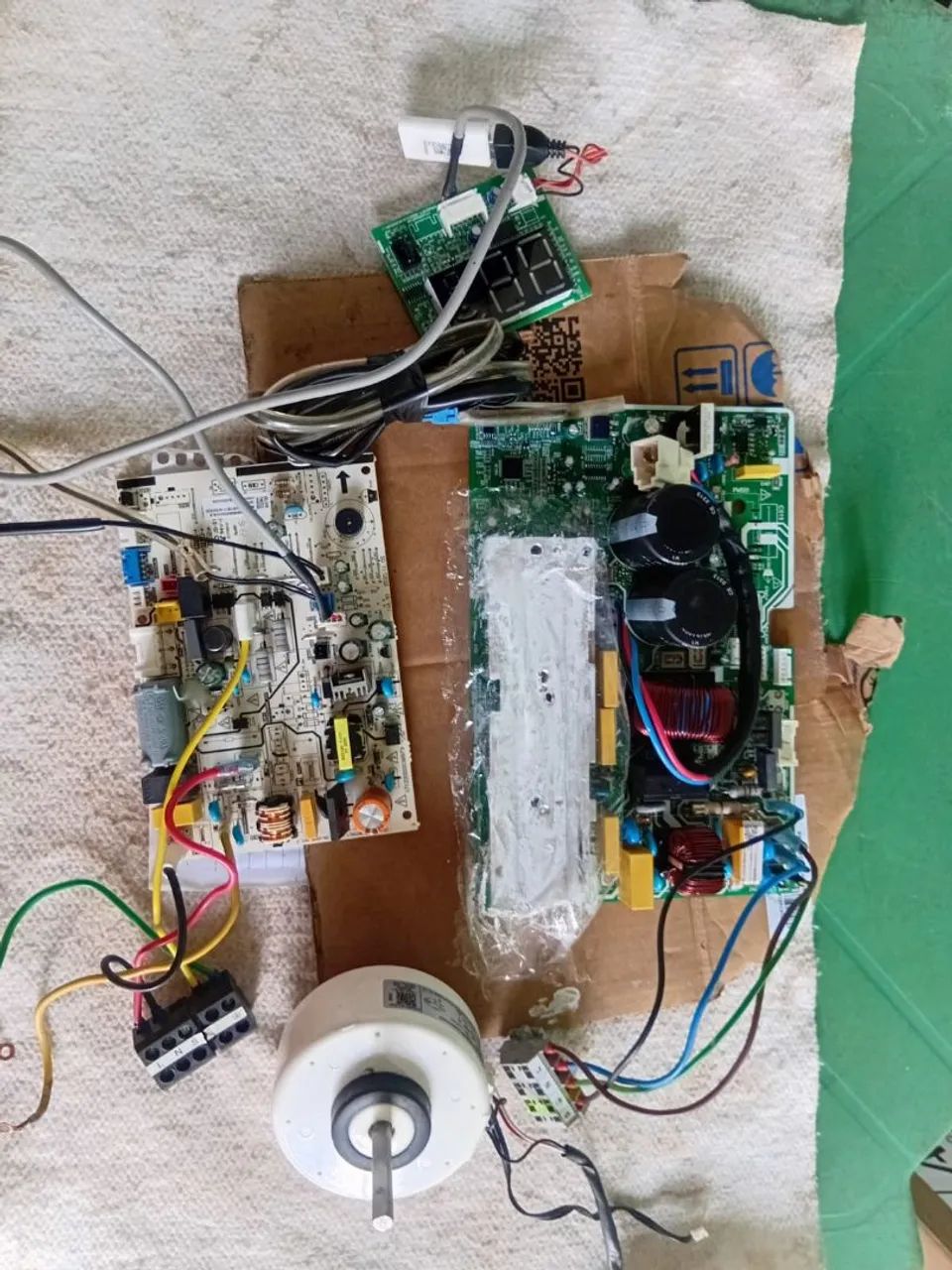 Placa Completa Midea Inverter 12.000 BTUs - Testada - Foto 2