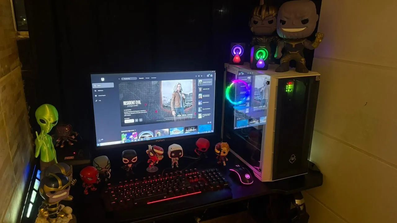 Vende-se esse PC gamer em bom estado tudo ok informação na descrição 