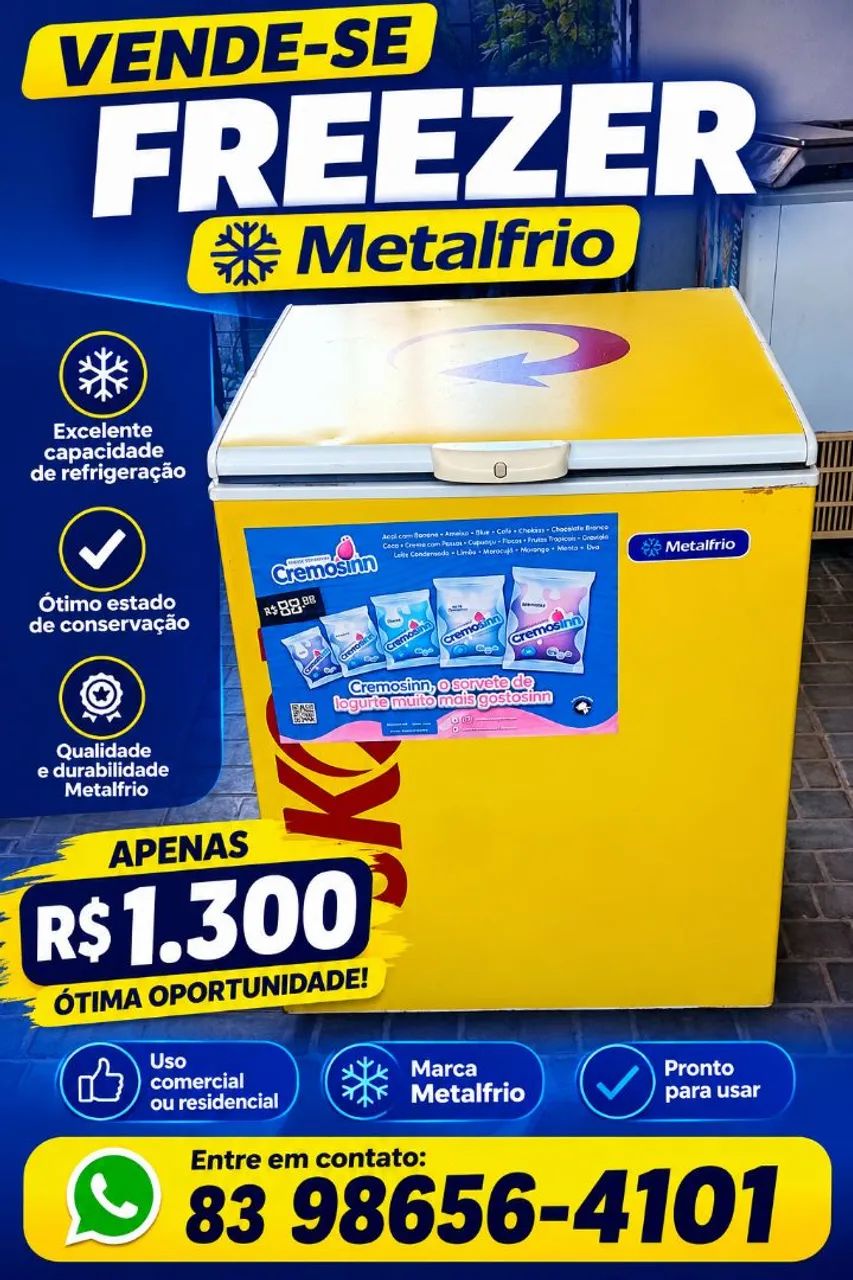 Vendo 2 freezer 