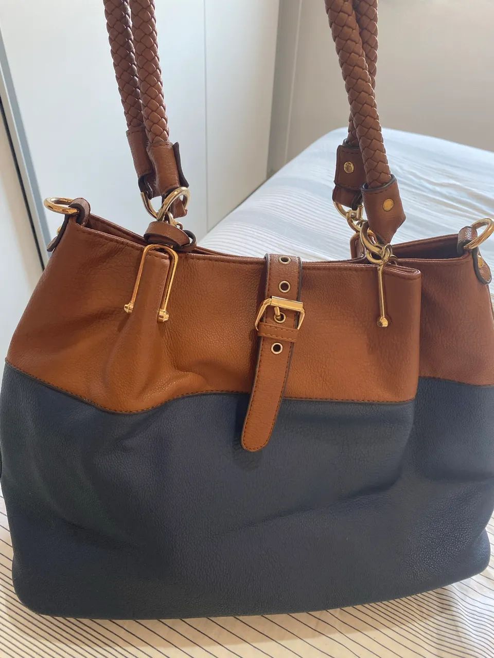 Bolsa de couro  - Foto 3