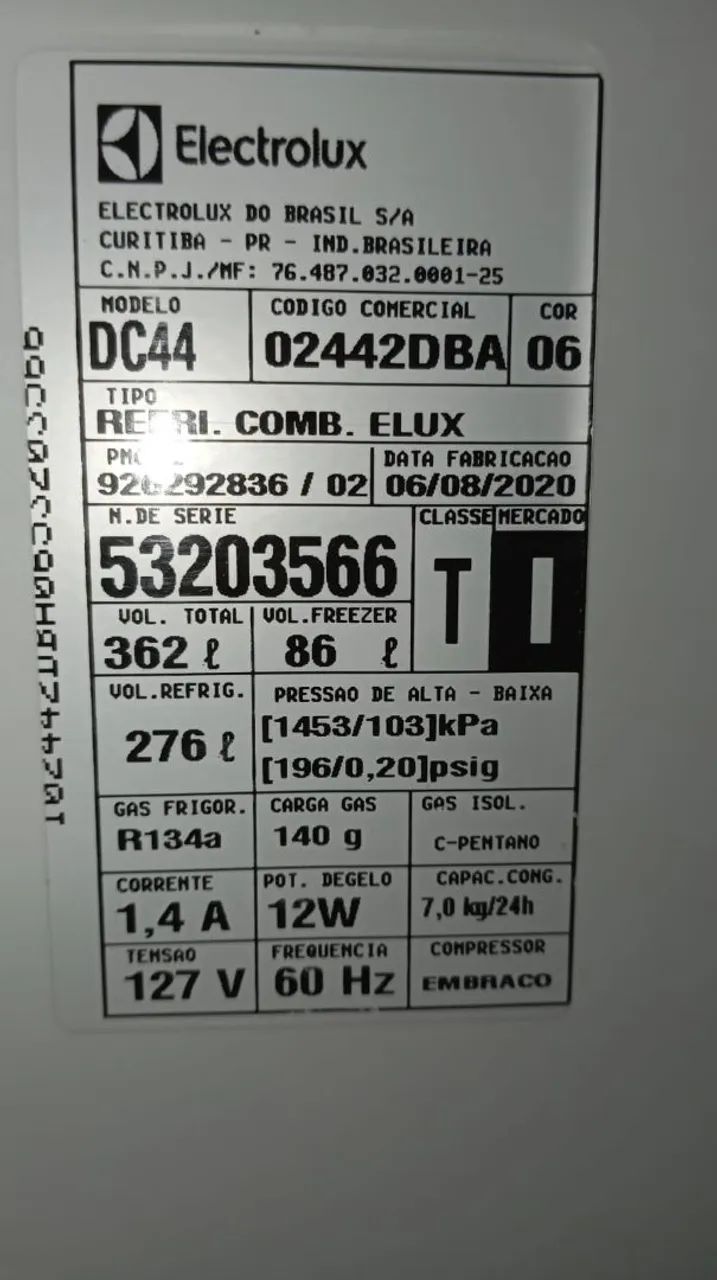 Geladeira Eletrolux DC44 362L - Foto 3