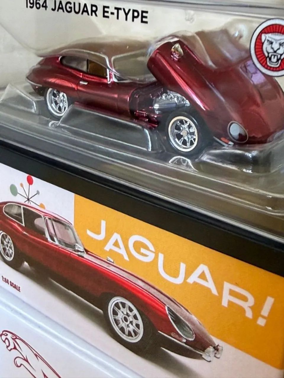 Hot Wheels RLC 1964 Jaguar E?Type - VERMELHO - Foto 2