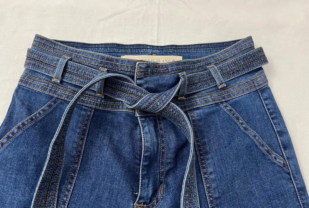 Calça Jeans Le Lis Blanc Tamanho 38 Stretch Ótimo Estado - Foto 2