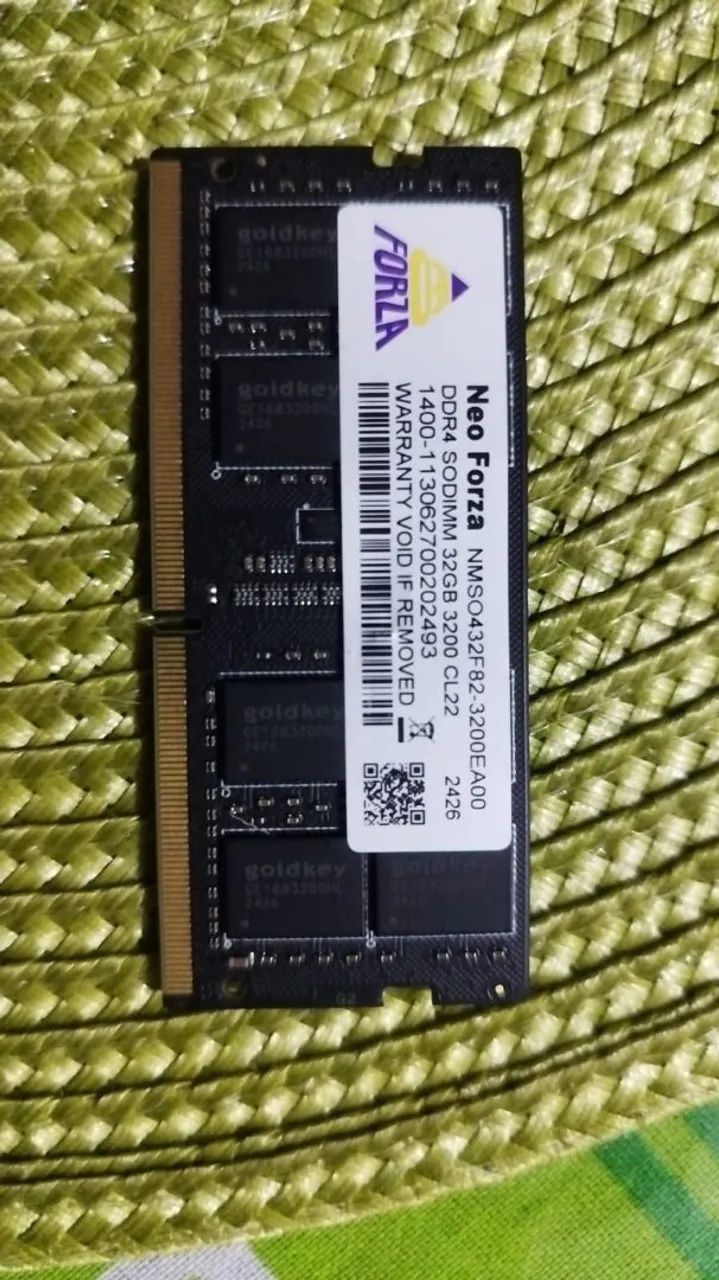 Memória RAM neo Forza DDR4