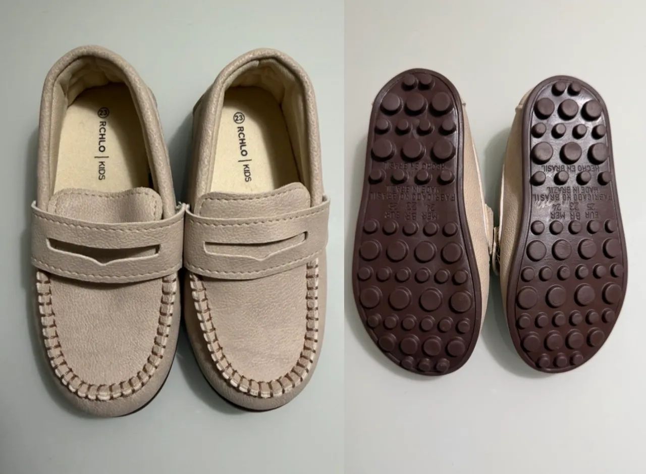 Sapatos e sandália infantil 