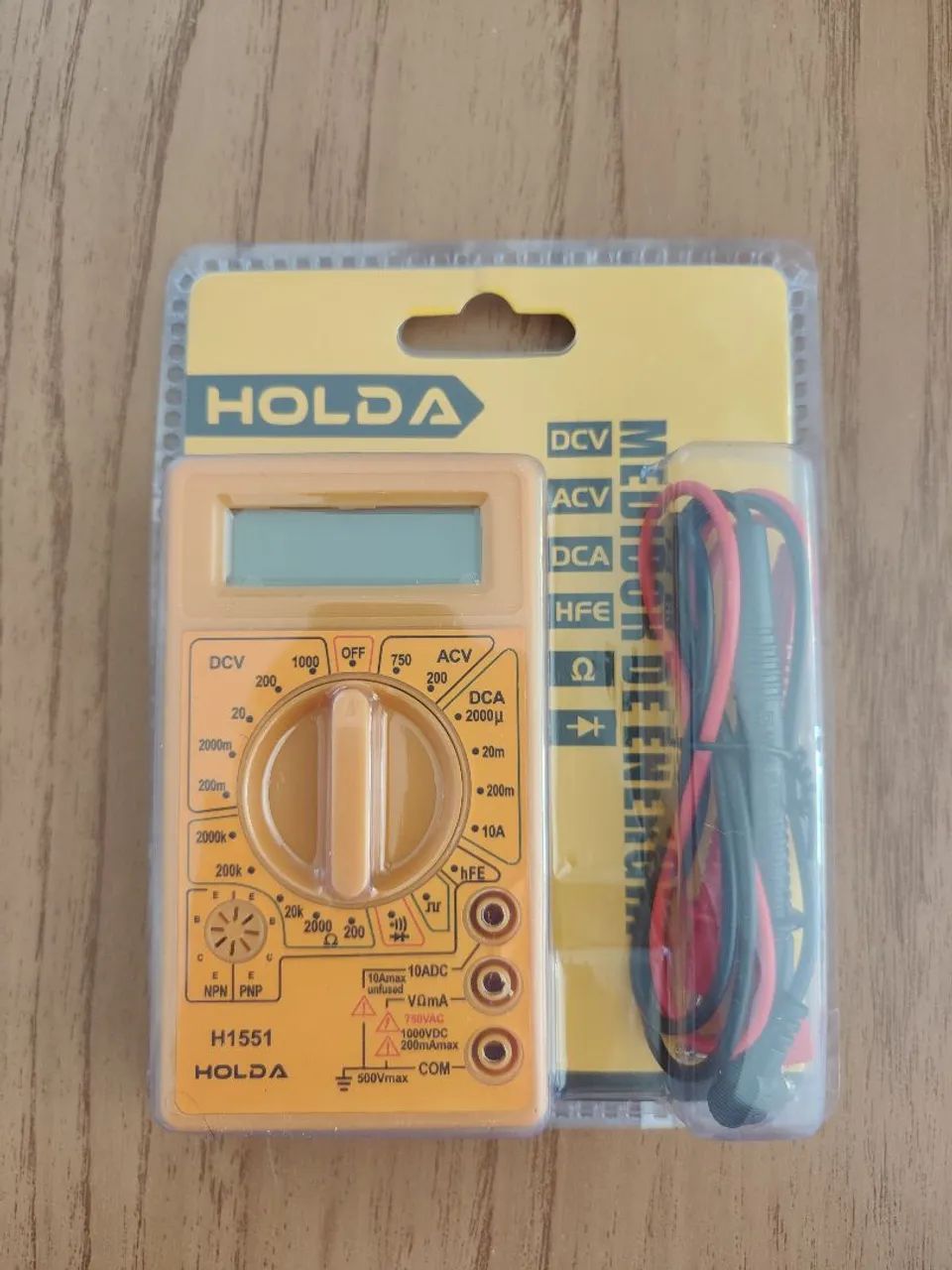Multímetro Holda H1551 - Lacrado Envio Rápido