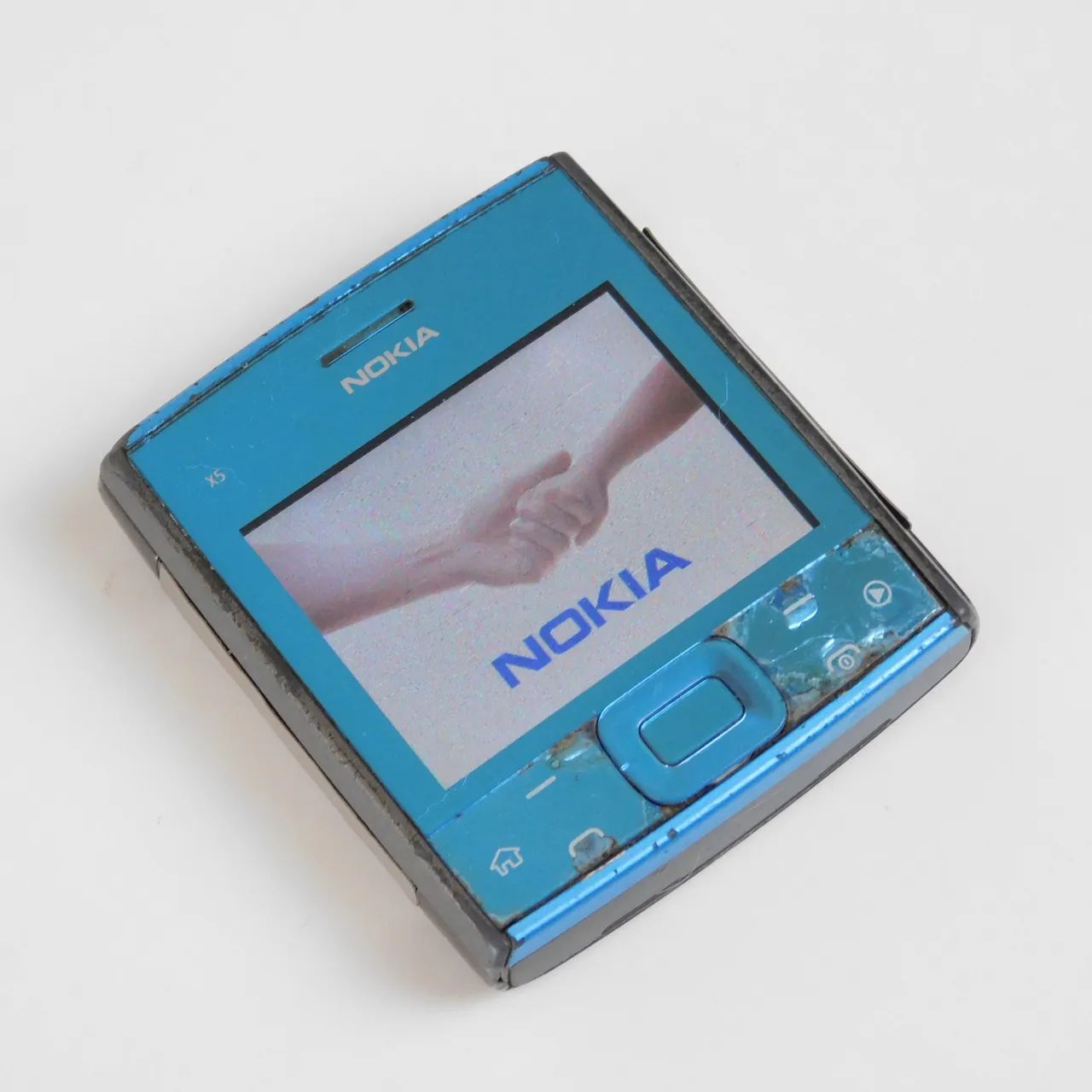 Nokia x5-01 azul - Foto 5