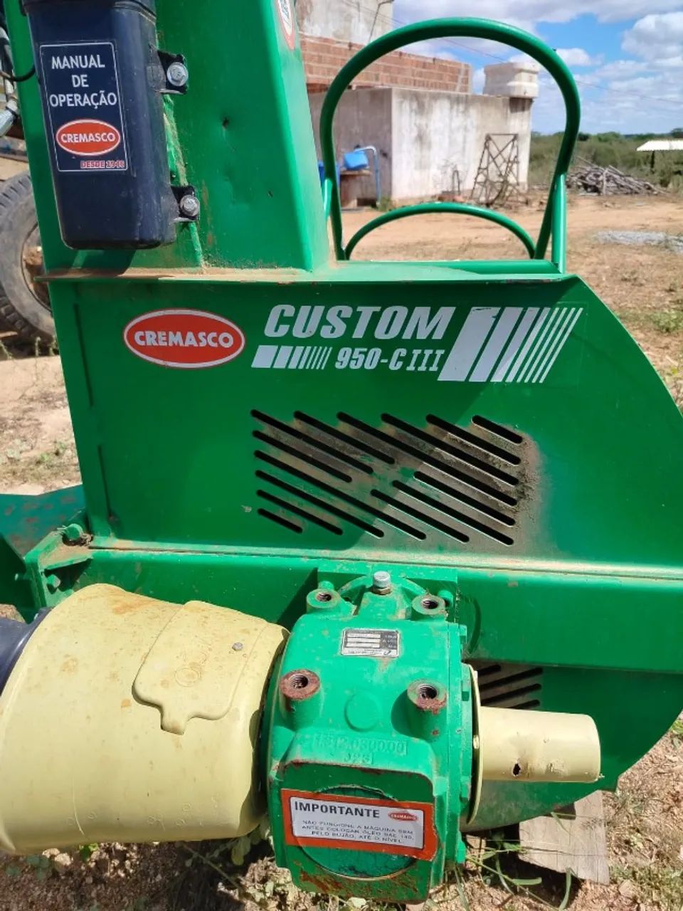 Colhedora Cremasco Custom 950-C III 