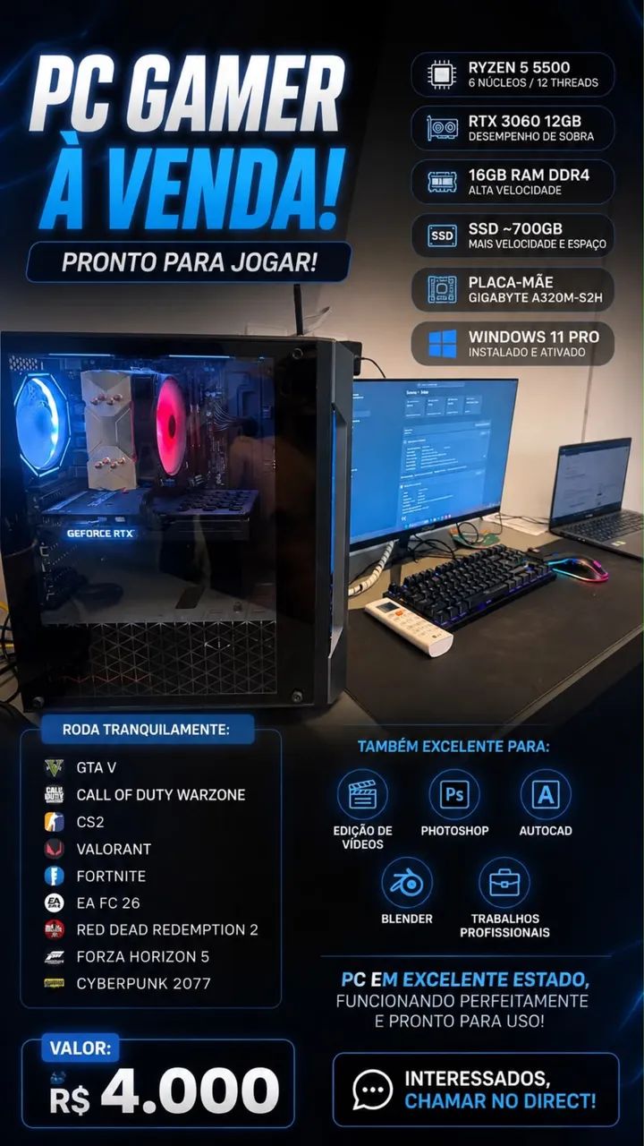 PC Gamer Completo