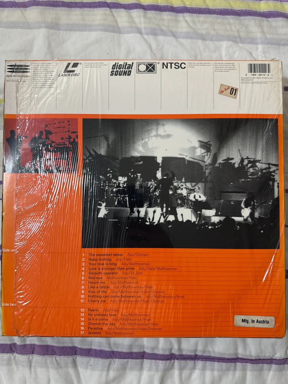 Laser Disc Sade Live - Foto 2