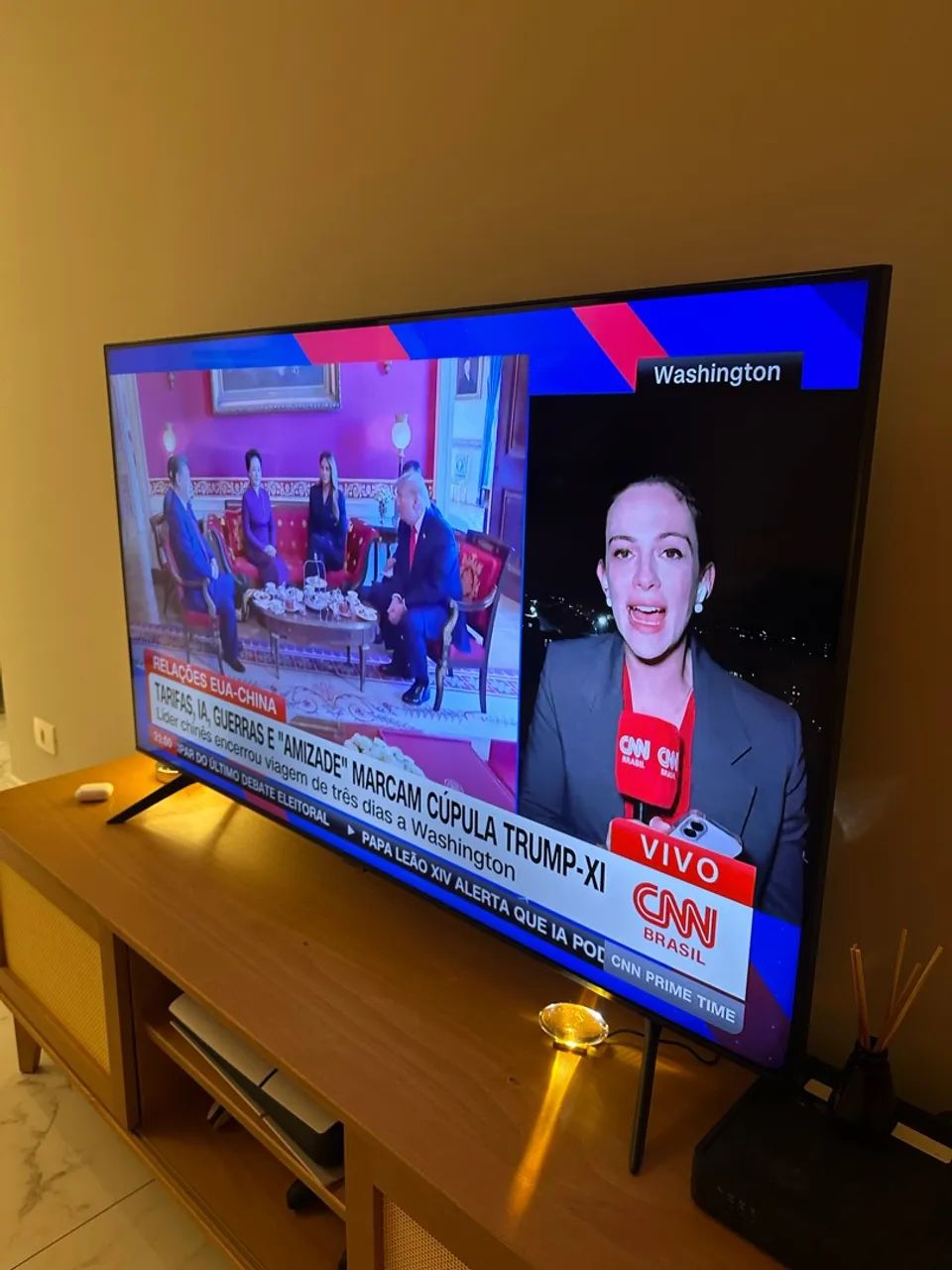 Tv Samsung 4k 55 polegadas em ótima condição  - Foto 4