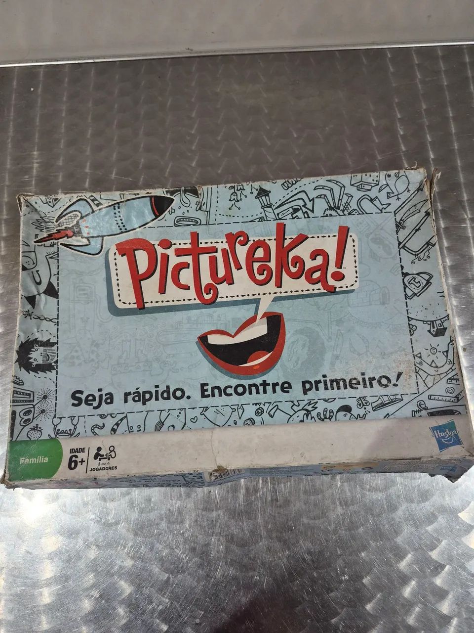 Jogo de Tabuleiro Antigo Pictureka