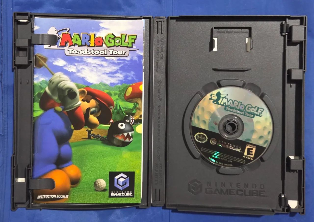 Jogo Mario Golf Toadstool Tour Nintendo Gamecube - Foto 3