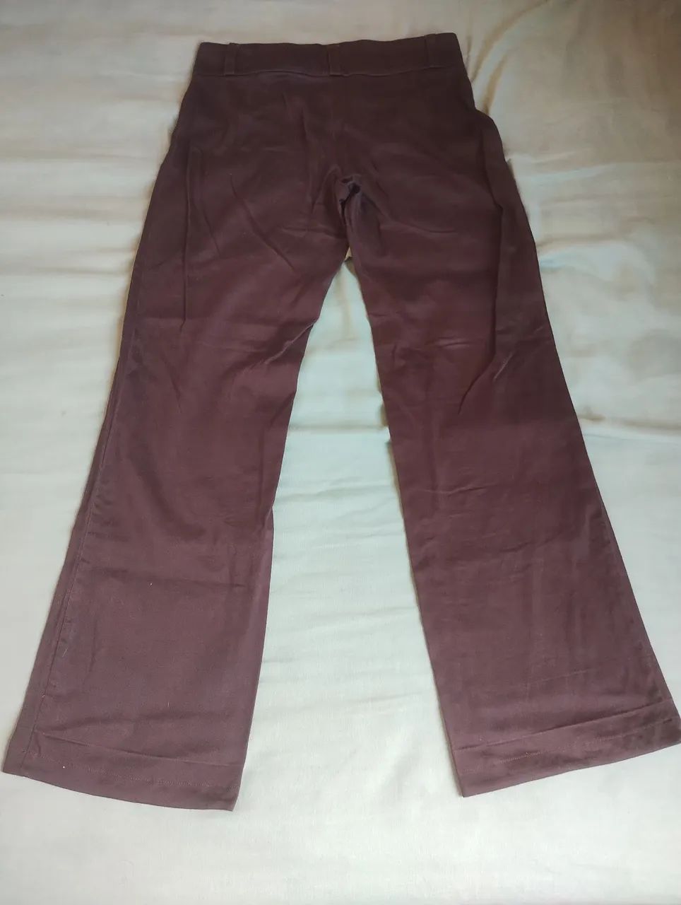 Calça Marrom Boca Larga - Foto 3