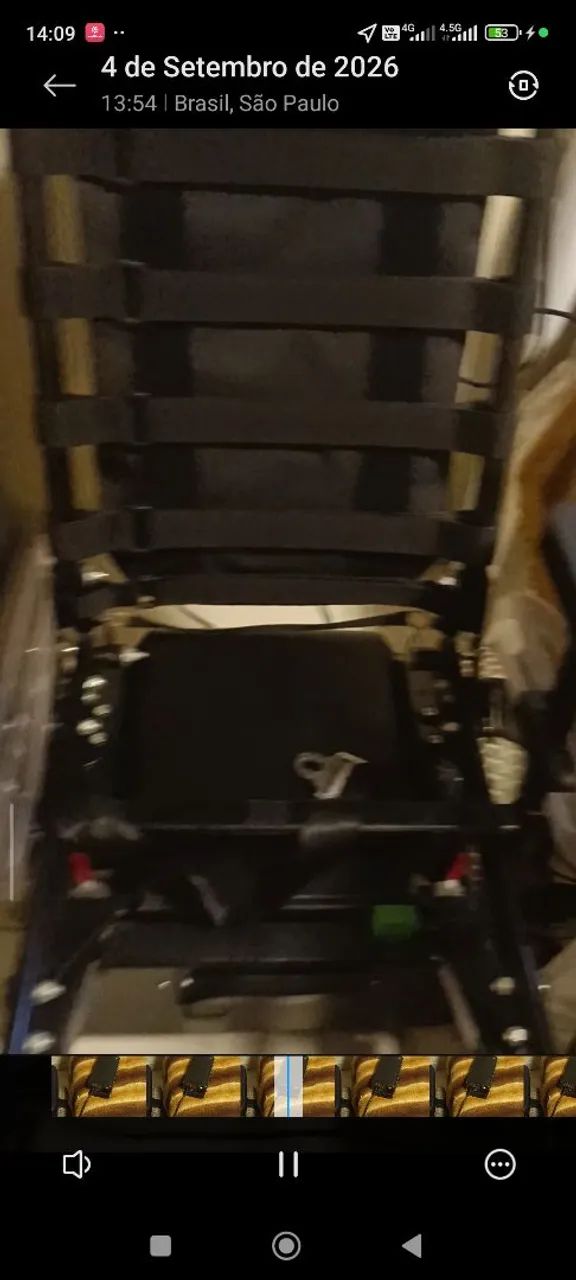 Cadeira motorizada B400 até 140 quilos