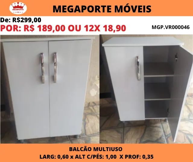 BALCÃO MULTIUSO 