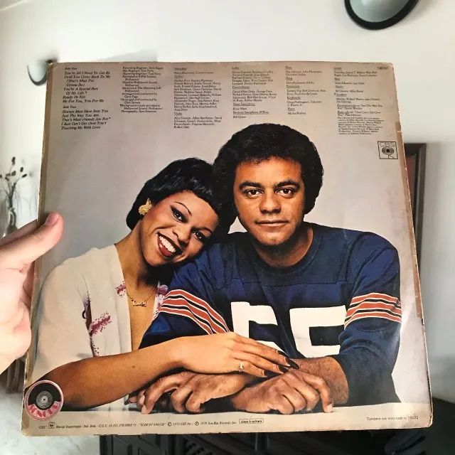 LP Vinil - johnny mathis & deniece williams - that's what friends - Foto 2