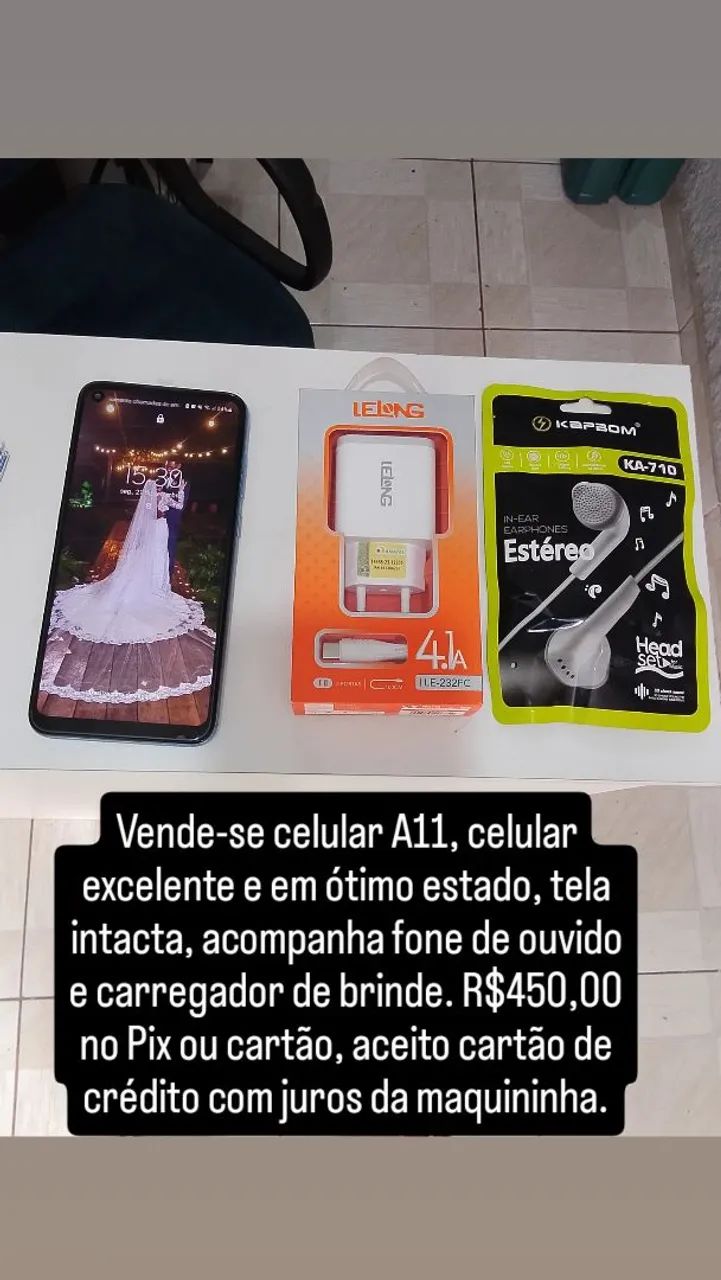 Celular A11+J7 pro