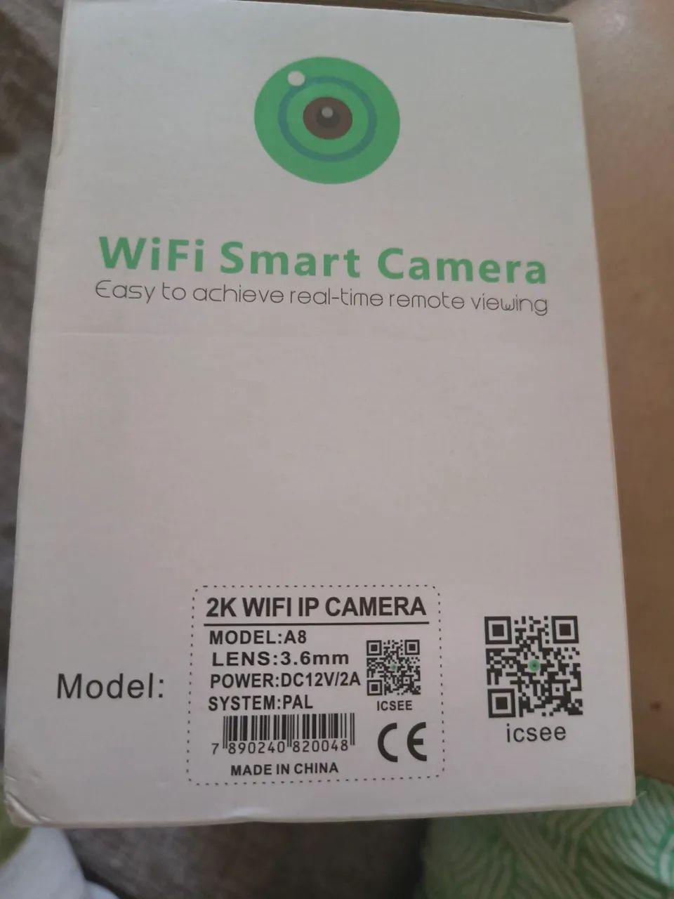 Smart câmera wi-fi nova - Foto 2