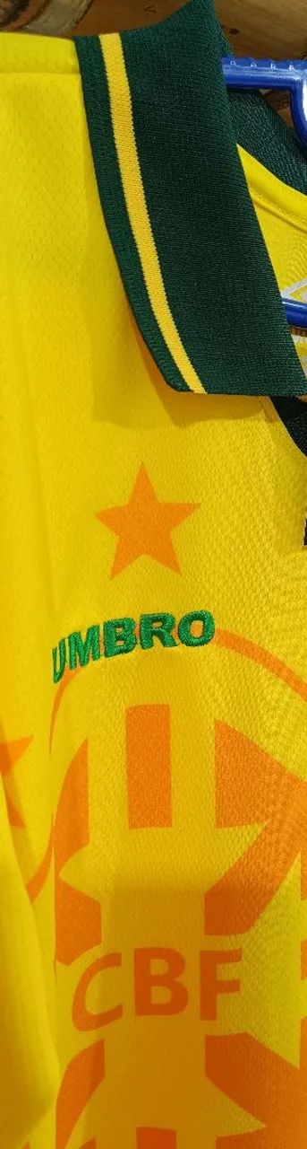 Camisa Brasil retrô Romário Copa 94  - Foto 5
