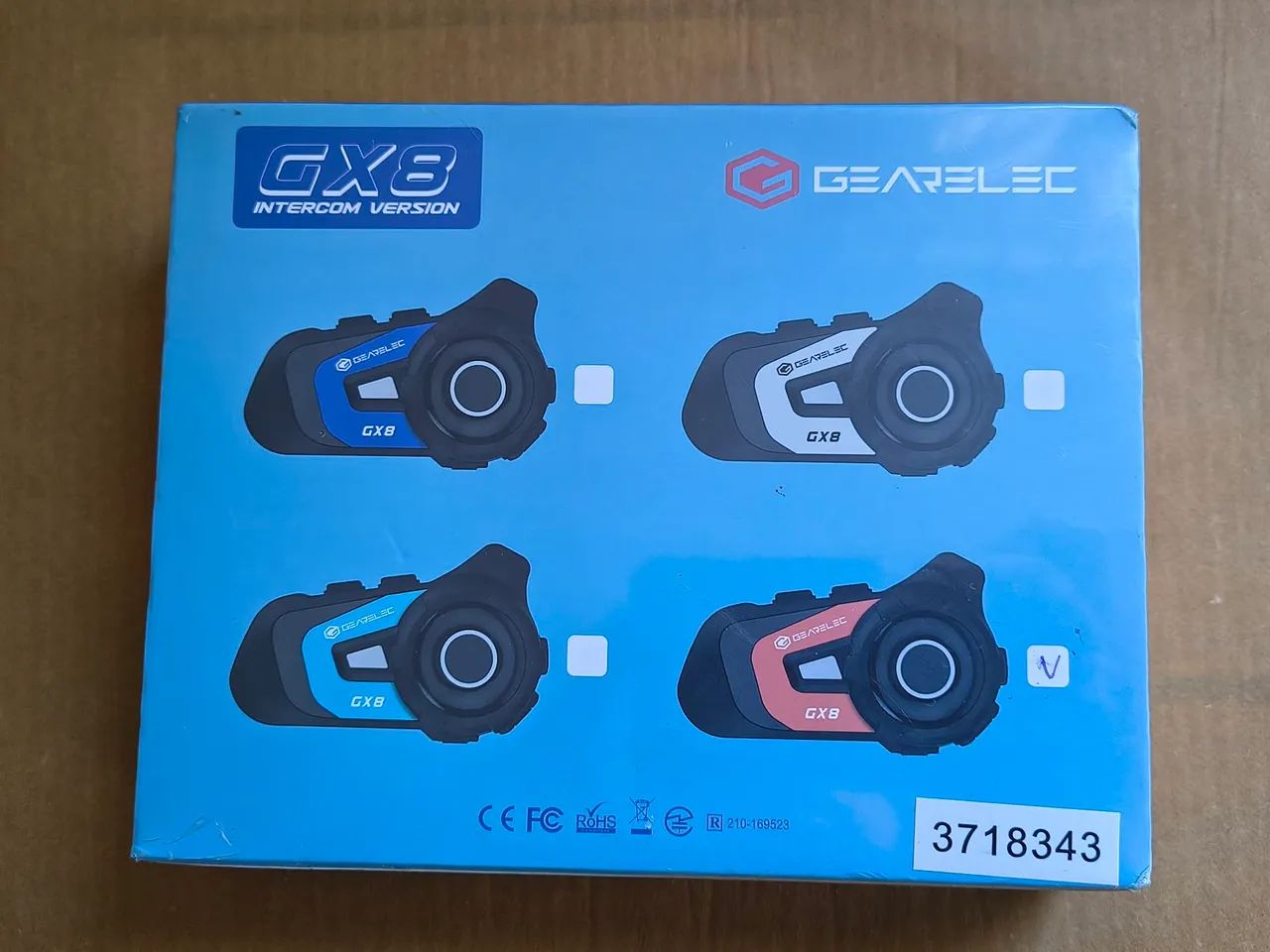 intercomunicador de capacetes Gearelec GX8 - Foto 2