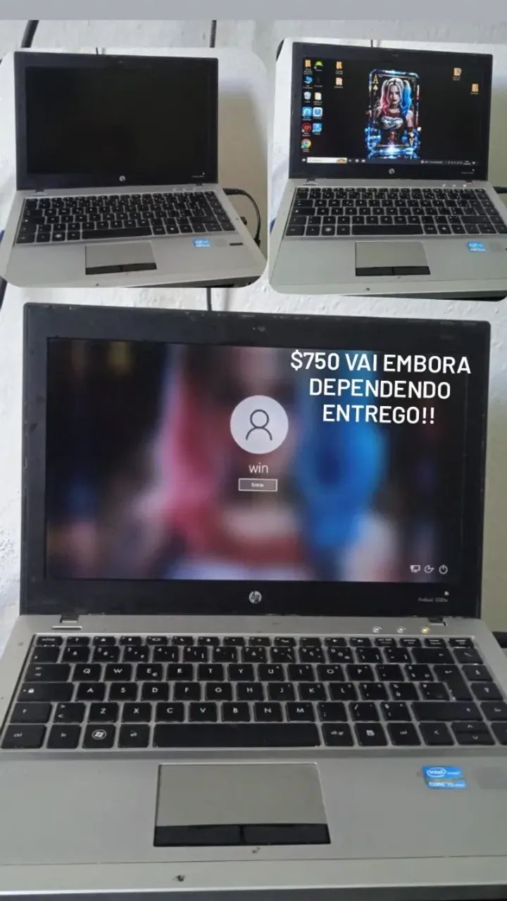 Vendo Notebook Modelo HP 