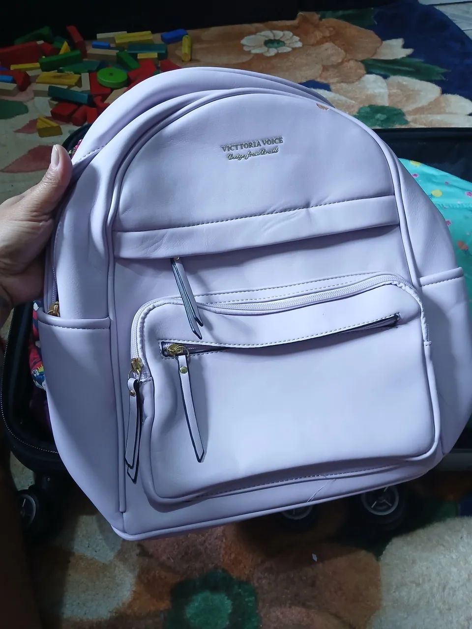 Mochila social lilas
