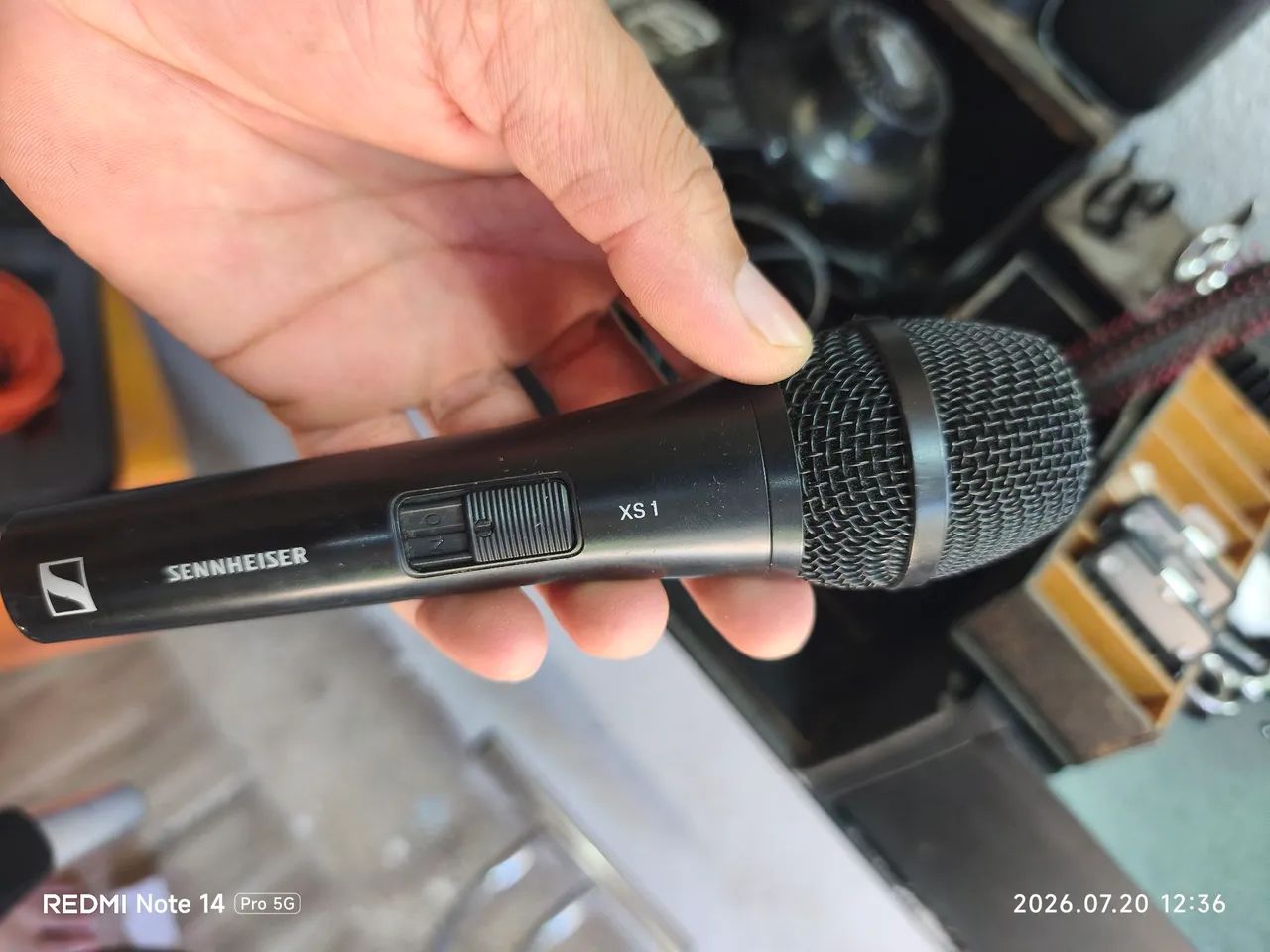 Microfone profissional original Sennheiser 