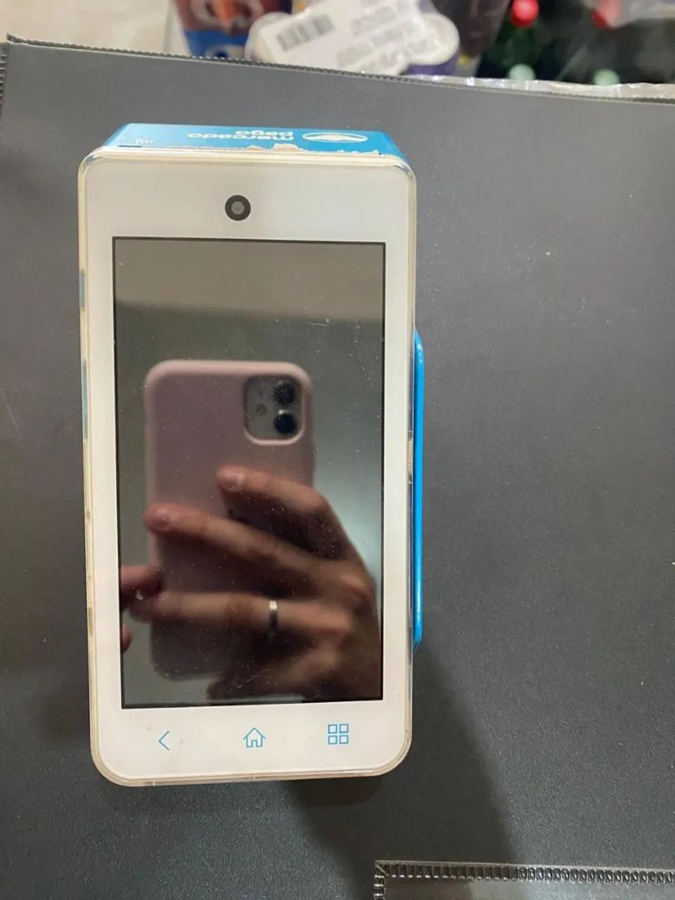 Maquininha de cartão point smart Mercado pago 