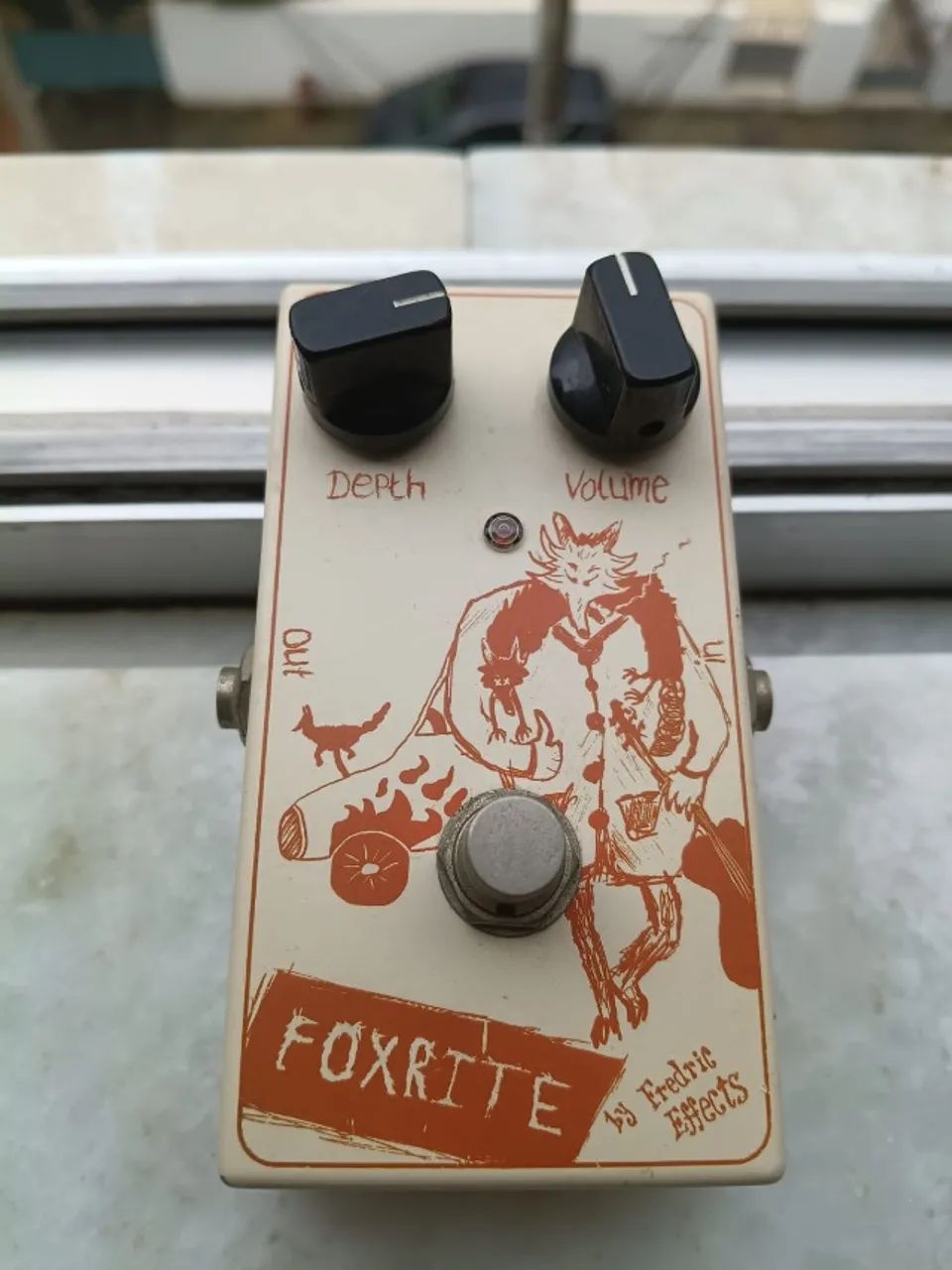 Pedal De Fuzz Fredric Effects Foxrite - Handmade Inglês (Copia