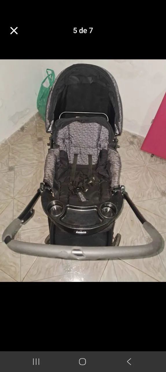 Carrinho e bebê conforto  - Foto 5