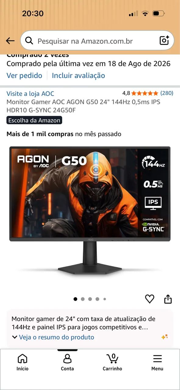 MONITOR AOC ARGON - Foto 2