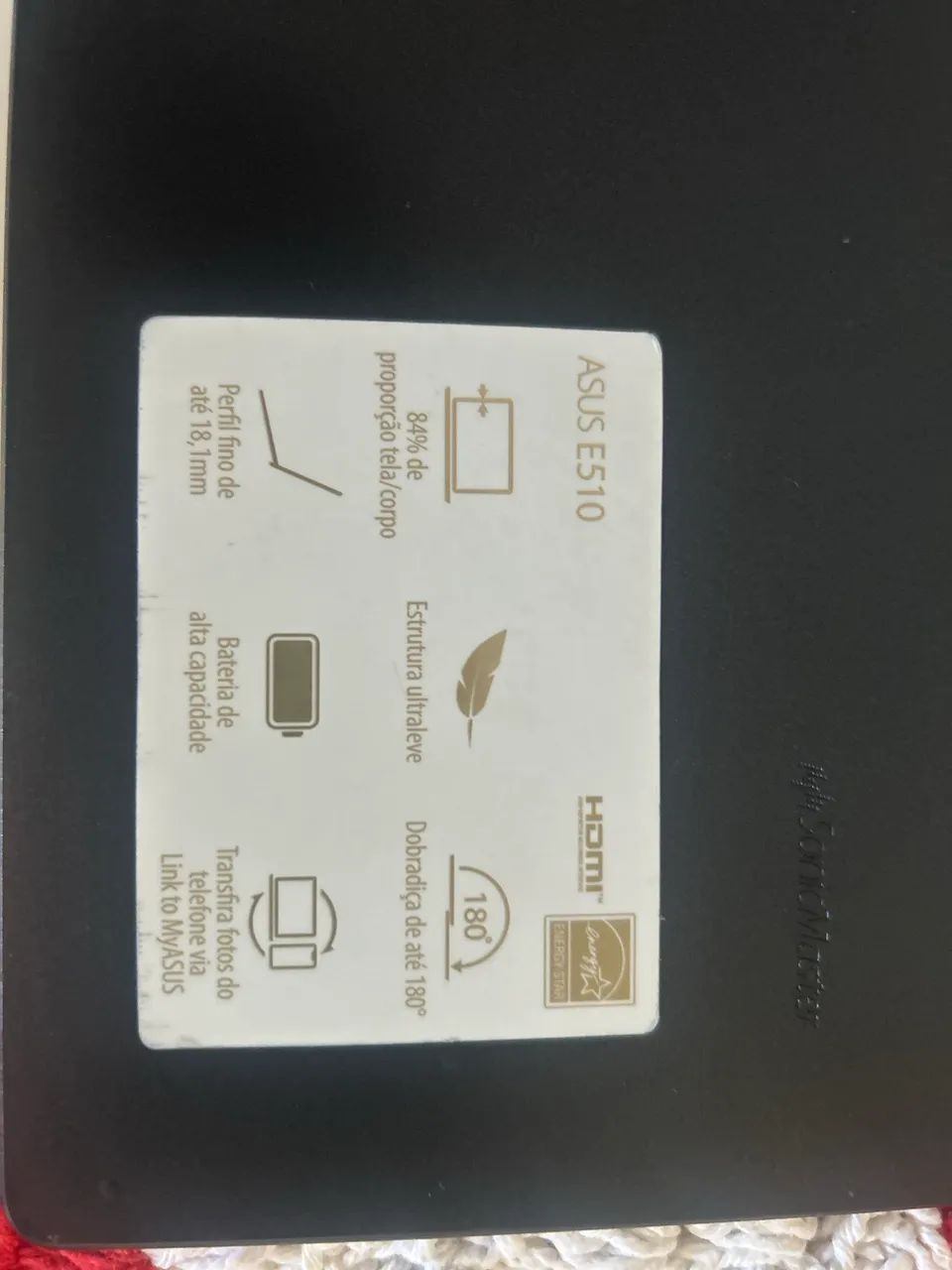     Notebook ASUS (NOVO) - Placa-mãe queimada - Para técnico/peças - Foto 5