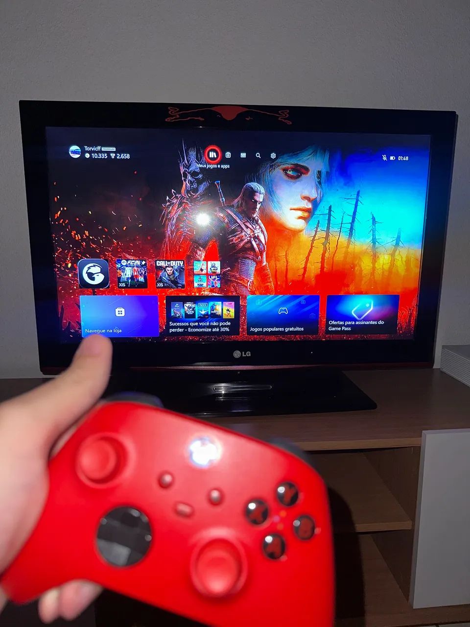 Xbox Series S + 2 Controles (Original + GameSir G7) - Ótimo Estado - Foto 5