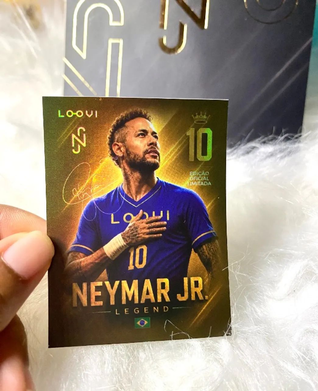 Figurinha oficial do Neymar JR