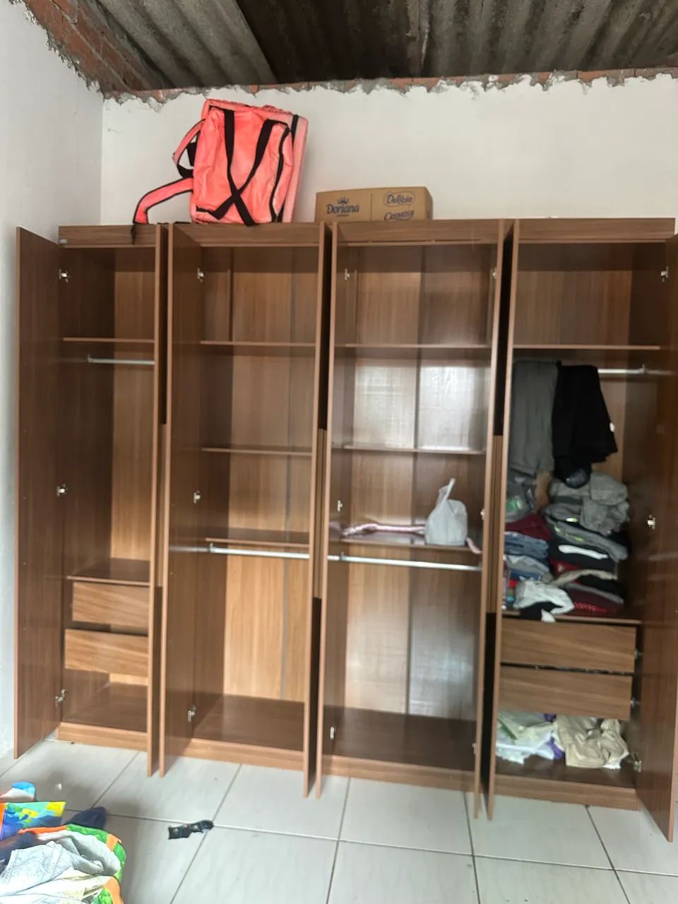 Guarda roupa marrom  - Foto 4