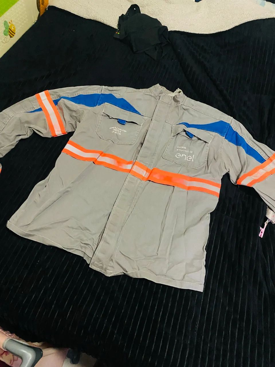 Roupa anti chamas eletricista 